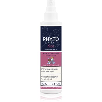 Phyto Kids Intense Curls Magic Detangling Spray spray pentru par usor de pieptanat pentru păr creț - imagine 2